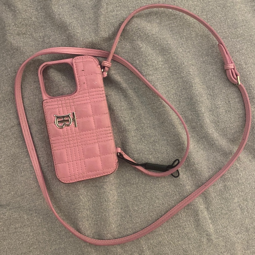 Burberry iPhone 14 pro case